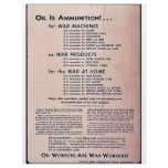 Oil Is Ammunition! Custom Flyer