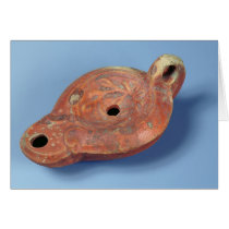 Oil lamp, from Milo Card