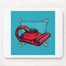 Oil Lamp Menorah Mouse Pads