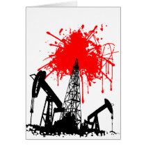 Oil of blood cards by nassosvakalis Oil of blood cards
