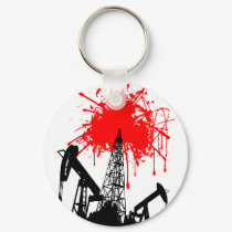 Oil of blood keychains by nassosvakalis Oil of blood keychains