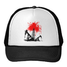 Oil of blood mesh hat