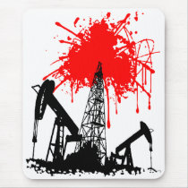 Oil of blood mousepads by nassosvakalis Oil of blood mousepads