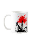 Oil of blood mugs