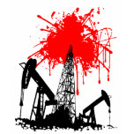 Oil of blood tee shirts