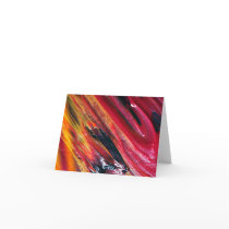 Oil Paint Note Card