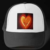 Oil Painting : Glowing Love hats