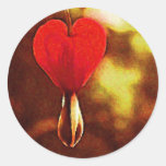 Oil Painting : Nature's Heart Stickers