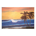 Oil Painting of Sunset Skies over Hawaiian Sea posters by Karedesign4 Oil Painting of Sunset Skies over Hawaiian Sea posters