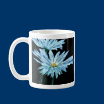 oil painting of white daisy flowers modern art mugs