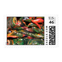 Oil Paints Postage Stamps