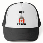 Oil Patch Canada,Oil Field Hat,Cap,Gift,Oil,Rig,