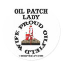 Oil Patch Lady,Proud Oilfield Wife,Sticker,Oil,Rig