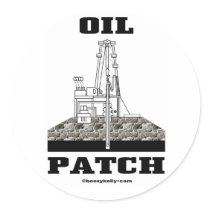 Oil Patch, Oil Field Sticker