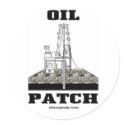 Oil Patch, Oil Field Sticker