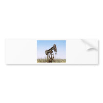 Oil Pumping Rig Bumper Sticker