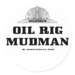 Oil Rig Mudman Sticker,Mud Logger,Drilling Rigs
