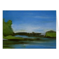 Oil sketch of St. Margaret's Bay cards