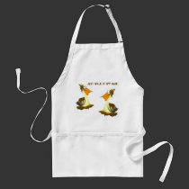 Oil Spill Pelicans Apron aprons