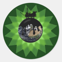 Oil Spill Sticker