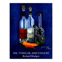 Oil, Vinegar, and Chillies posters by richardmadgin Oil, Vinegar, and Chillies posters