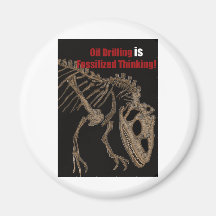 OilDino Fridge Magnets