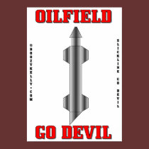 Oilfield Go Devil,Wireline Poster,Oil,Gas, posters