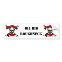 Oilfield Trash,Skull and Crossbones,Oil Rigs,Oil bumper stickers by boozykelly Oilfield Trash,Skull and Crossbones,Oil Rigs,Oil bumper stickers