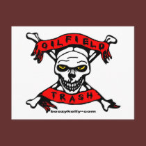 Oilfield Trash Skull, Postcards