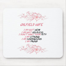 Oilfield Wife Mouse Pad