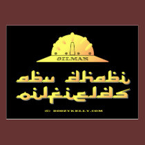 Oilman,Abu Dhabi Oilfields,UAE,United Arab Emirate business cards