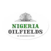Oilman,Nigeria Oil Fields,International Oilman,Oil Stickers