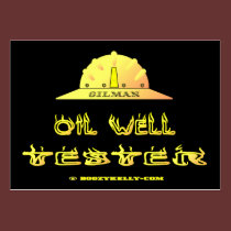 Oilman,Oil Well Tester,Business Cards business cards