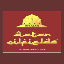 Oilman,Qatar Oilfields,Business Cards business cards