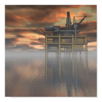 Oilrig posters