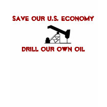 oilrigapplication, Save Our U.S. Economy, Drill... t-shirts by jenniekurono oilrigapplication, Save Our U.S. Economy, Drill... t-shirts