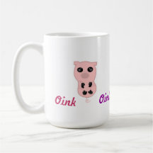 Oink Piggy mug