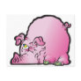 Oinky the pig postcards