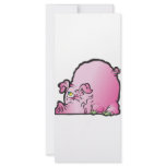 Oinky the pig custom rack cards