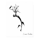 Oiseau bonzaï posters