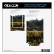 Ojai Valley With Snow Decal For LG Rumor2