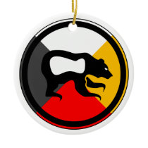 Ojibway Dodem Makwa ornaments