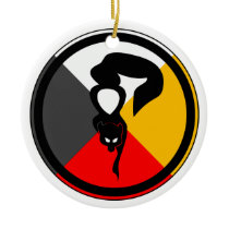 Ojibway Dodem Waabizheshi ornaments