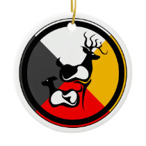 Ojibway Dodem Waawaasheshkiwag ornaments