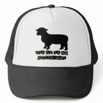ok black sheep farm trucker hats