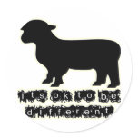 ok black sheep farm sticker