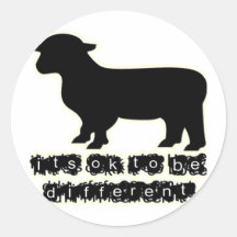 ok black sheep farm sticker