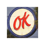 OK Canvas Print canvas prints