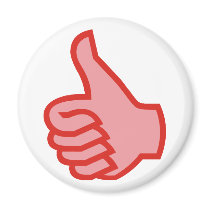 OK thumbs highly thumbs UP Magnets