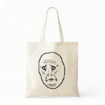 Okay Guy Face Tote Bag